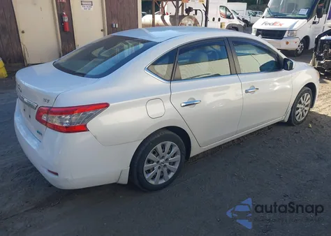 2013 Nissan Sentra Sv z USA, uszkodzony, nr VIN 3N1AB7APXDL626847